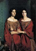 unknow artist The Artist-s Sisters oil on canvas